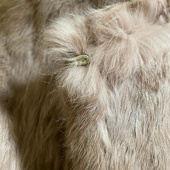 Real Rabbit Fur Coat - Picture 8 of 9